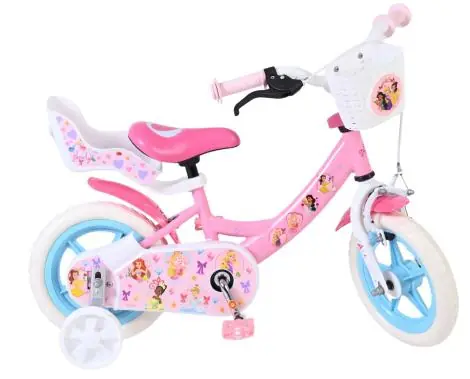 Dětské kolo VOLARE Princess 12", růžové Výprodej