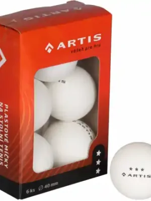 Míčky na stolní tenis 3* - 6 ks ARTIS Hit Sezóny