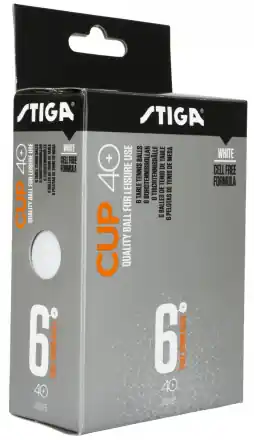 STIGA CUP ABS white 6-pack Přímo Od Výrobce