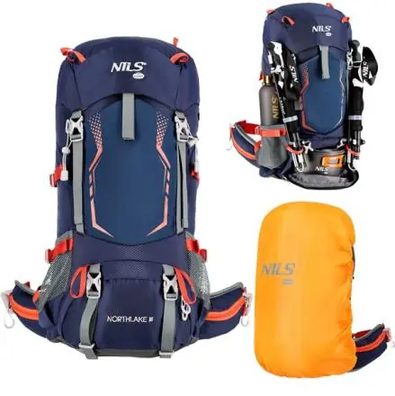Turistický batoh NILS Camp NC1993 Northlake 30L + 10L modrý Doprava Zdarma