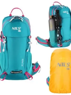 Turistický batoh NILS Camp NC1950 Caver tyrkysový 18L Nejlepší Cena