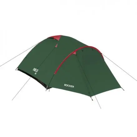 Poslední Šance Turistický stan NILS Camp NC6013 Rocker zelený