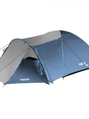 Turistický stan NILS Camp NC6012 Trekker modro-šedý Sezónní Sleva