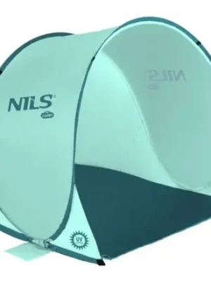 Cenově Výhodný Samorozkládací plážový stan NILS Camp NC3173 mentolový