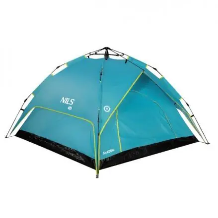 Sezónní Sleva Automatický stan NILS Camp NC7819 2v1 modrý