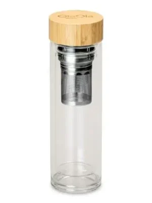 Doprava Zdarma OlaOla Dvoustěnná láhev se sítkem na čaj 400 ml