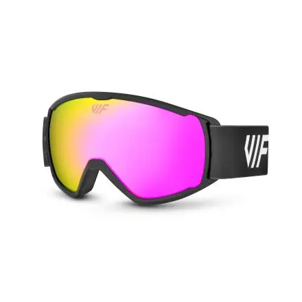 Lyžařské a snowboardové brýle pro děti VIF SKI & SNB Kids černé x růžové Výhodná Nabídka