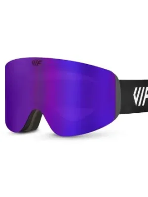 Lyžařské a snowboardové brýle VIF SKI & SNB černé x fialové Levný