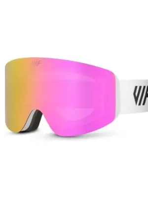 Lyžařské a snowboardové brýle VIF SKI & SNB bílé x růžové Tovární Cena