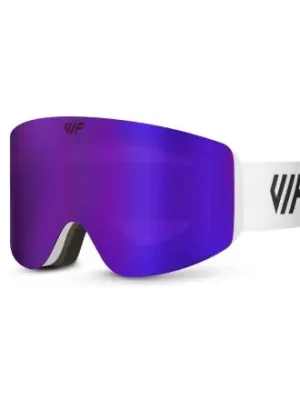 Lyžařské a snowboardové brýle VIF SKI & SNB bílé x fialové Super Cena