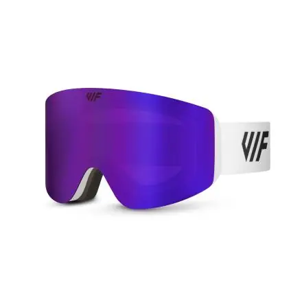 Lyžařské a snowboardové brýle VIF SKI & SNB bílé x fialové Super Cena