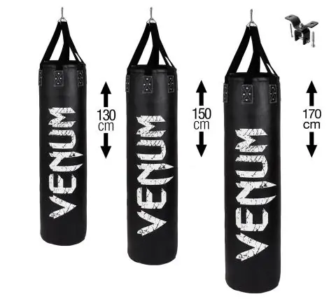 Přímo Od Výrobce Boxovací pytel VENUM Challenger Heavy Black/White