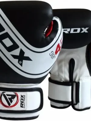 Dětské boxerské rukavice RDX white/black Levný