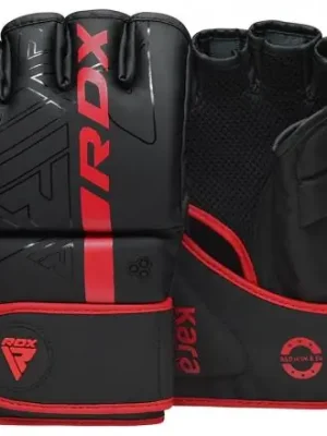 Bezpečná Platba Rukavice Grappling RDX Kara Series F6 matte red