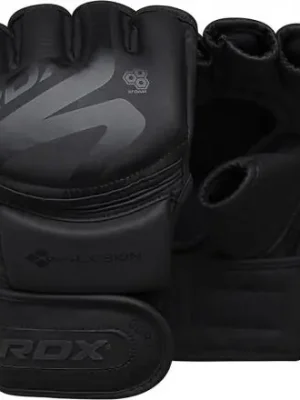 RDX Noir Series rukavice Grappling F15 matné černé Nejlepší Cena