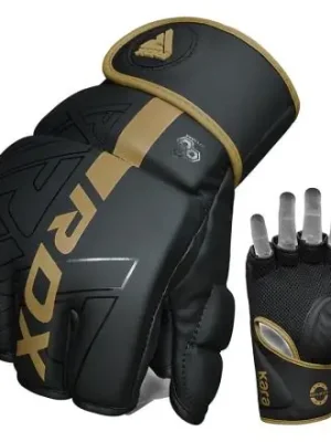 Grapplingové rukavice RDX Kara F6 zlaté Cenový Hit