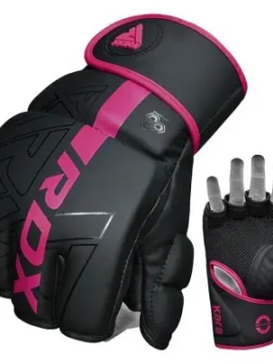 Grapplingové rukavice RDX Kara F6 růžové Nejlepší Volba