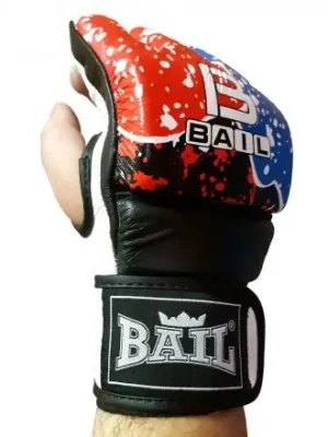 Akční Nabídka MMA rukavice Tricolor - kůže BAIL