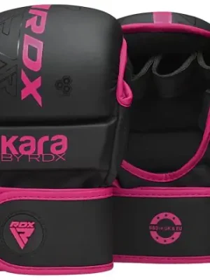 Grapplingové rukavice RDX Kara Shooter F6 růžové Oblíbený