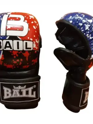 MMA rukavice Grappling Tricolor - kůže BAIL Cenová Bomba