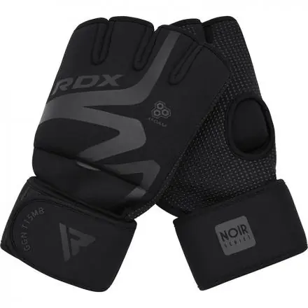 Ověřený Grapplingové rukavice z neoprenu RDX T15 Noir Series Černé