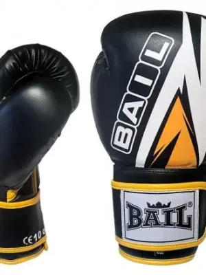 Rychlé Dodání BAIL boxerské rukavice B-Fit Image 03 (černá/žlutá/bílá)