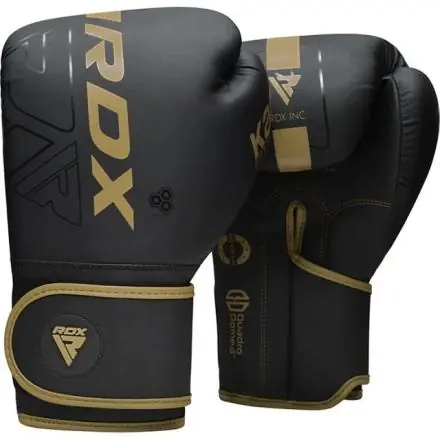 Nejprodávanější Boxerské rukavice RDX Kara Series F6 zlaté