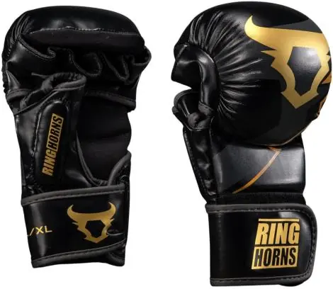 Poslední Šance MMA Sparring rukavice VENUM Ringhorns Charger černá/zlatá