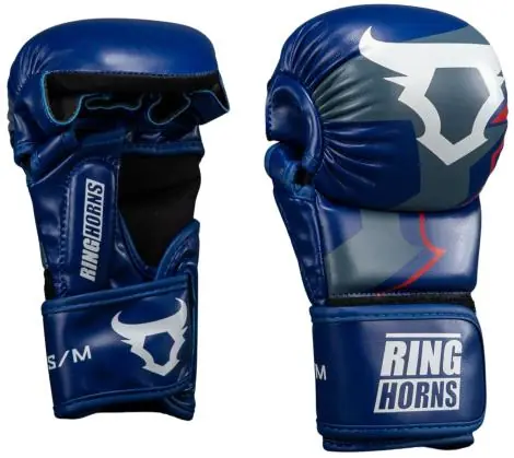 Oblíbený MMA Sparring rukavice VENUM Ringhorns Charger modré/bílé