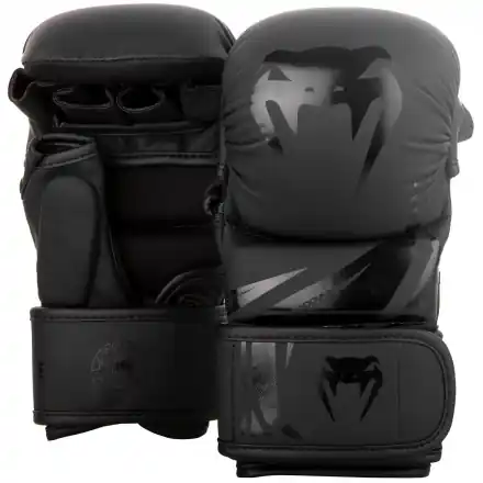Vysoce Kvalitní MMA sparring rukavice VENUM Challenger 3.0 černé
