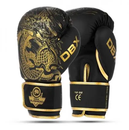 Sezónní Sleva Boxerské rukavice DBX BUSHIDO Gold Dragon