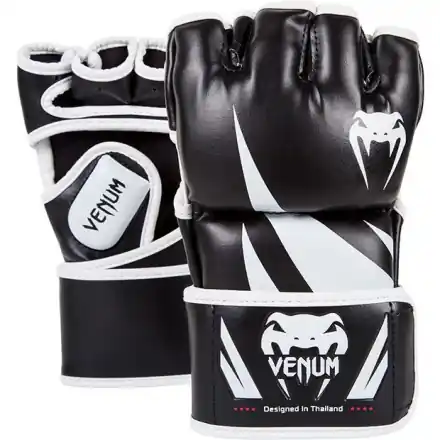 MMA rukavice VENUM Challenger černo-bílé Doprava Zdarma