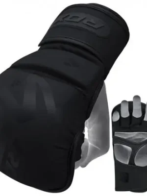 RDX Noir Series rukavice Grappling shooter T15 matte black Výhodná Nabídka