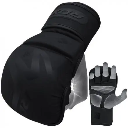 RDX Noir Series rukavice Grappling shooter T15 matte black Výhodná Nabídka