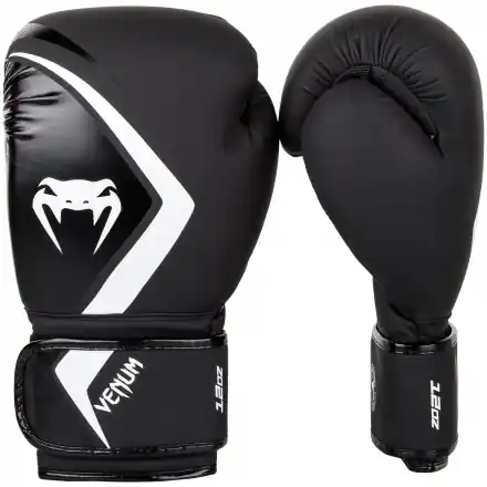 Boxerské rukavice VENUM Contender 2.0 černé/šedo-bílé Vysoce Kvalitní