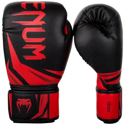 Cenová Bomba Boxerské rukavice VENUM Challenger 3.0 černé/červené