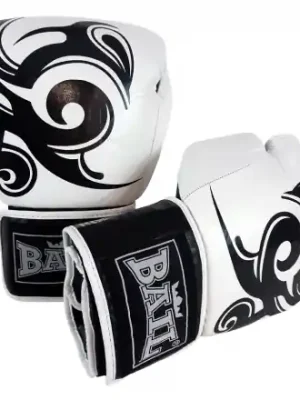Boxerské rukavice Sparring Pro 20 oz BAIL kůže černo bílé Nejprodávanější