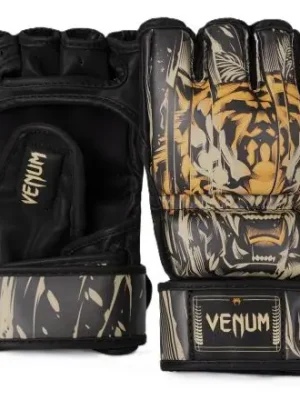 MMA Rukavice VENUM Tiger černo/oranžové Sleva