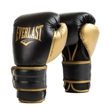 Akční Nabídka Boxerské rukavice EVERLAST POWERLOCK 2R černo-zlaté