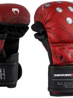 Finální Výprodej Sparingové rukavice VENUM x TEKKEN 8 Kazuya červené/černé