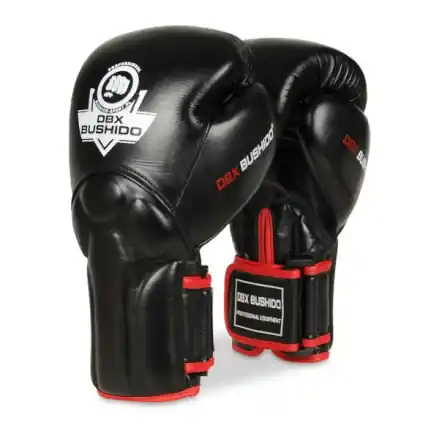 Boxerské rukavice BB2 - přírodní kůže DBX BUSHIDO Hit Sezóny