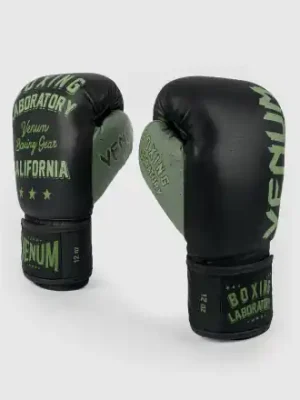 Boxerské rukavice VENUM Boxing Lab black/green Cenový Hit