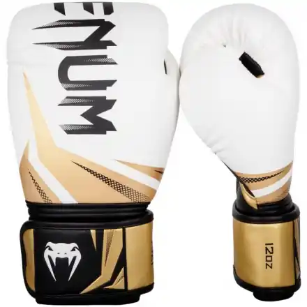 Sleva Boxerské rukavice VENUM Challenger 3.0 bílé/černo-zlaté