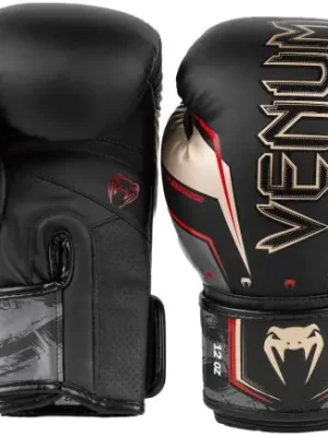 Pouze Dnes Boxerské rukavice VENUM Elite Evo Black/Gold/Red