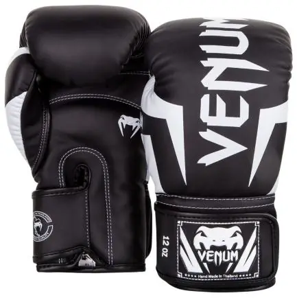 Poslední Šance Boxerské rukavice VENUM Elite Boxing Černo/bílé vel. 10 oz