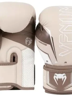 Boxerské rukavice VENUM Elite Evo 2.0 béžové Doprava Zdarma