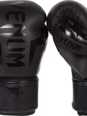 Boxerské rukavice VENUM Elite černé Vrácení Zdarma