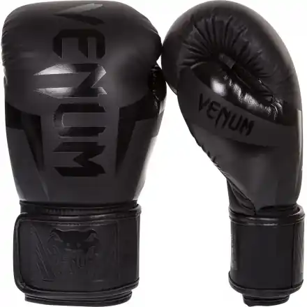 Boxerské rukavice VENUM Elite černé Vrácení Zdarma