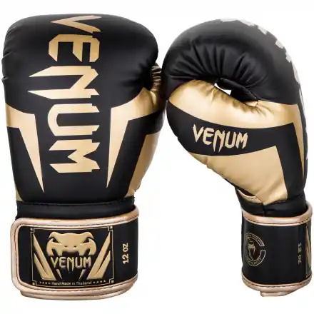 Finální Výprodej Boxerské rukavice VENUM Elite černé/zlaté