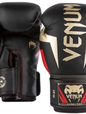 Nejprodávanější Boxerské rukavice VENUM Elite black/gold/red